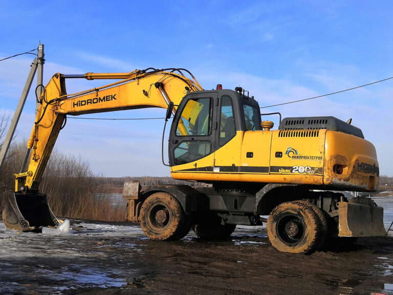 Колесный Экскаватор Hidromek HMK 200 W